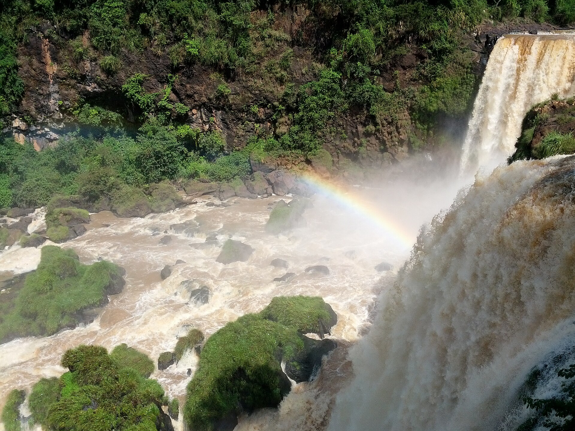 Saltos del Monday waterfall, Paraguay